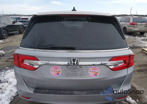 2018 Honda Odyssey Ex-L from USA, damaged, VIN 5FNRL6H70JB048961